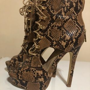 Dress party ankle stiletto sandals